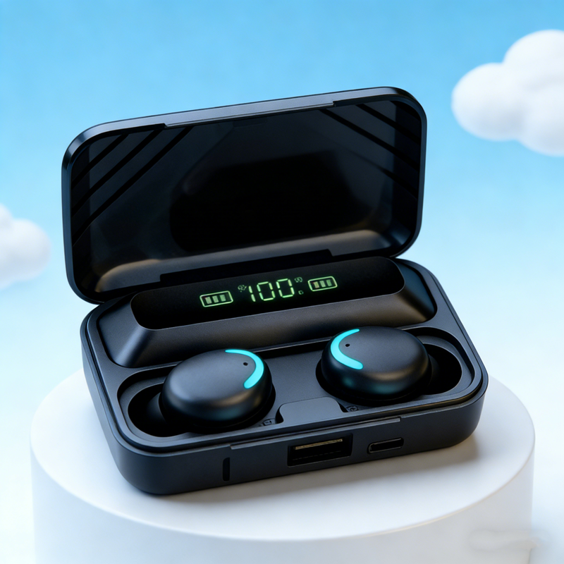 Premium Bluetooth Sport Earbuds Wireless Earbuds with Stereo & Touch Control