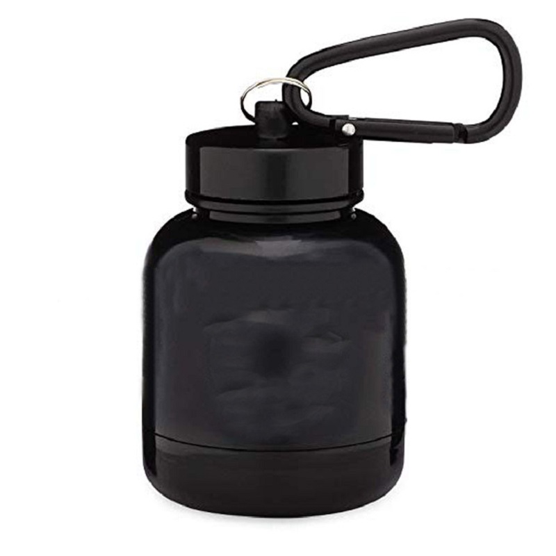 Portable Protein Powder Container Mini Milk Powder Bottle with Keychain