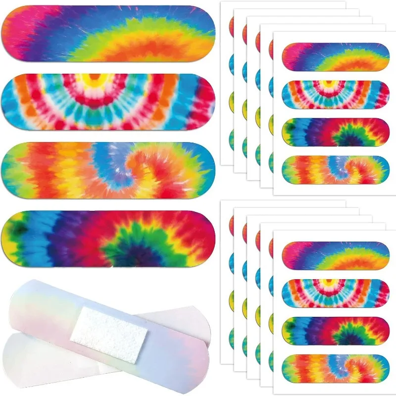 Rainbow Waterproof Adhesive Bandages Pack for Kids and Adults