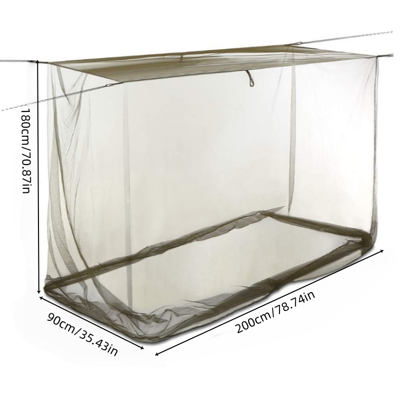 Portable Folding Bed Mosquito Net for Camping and Travel