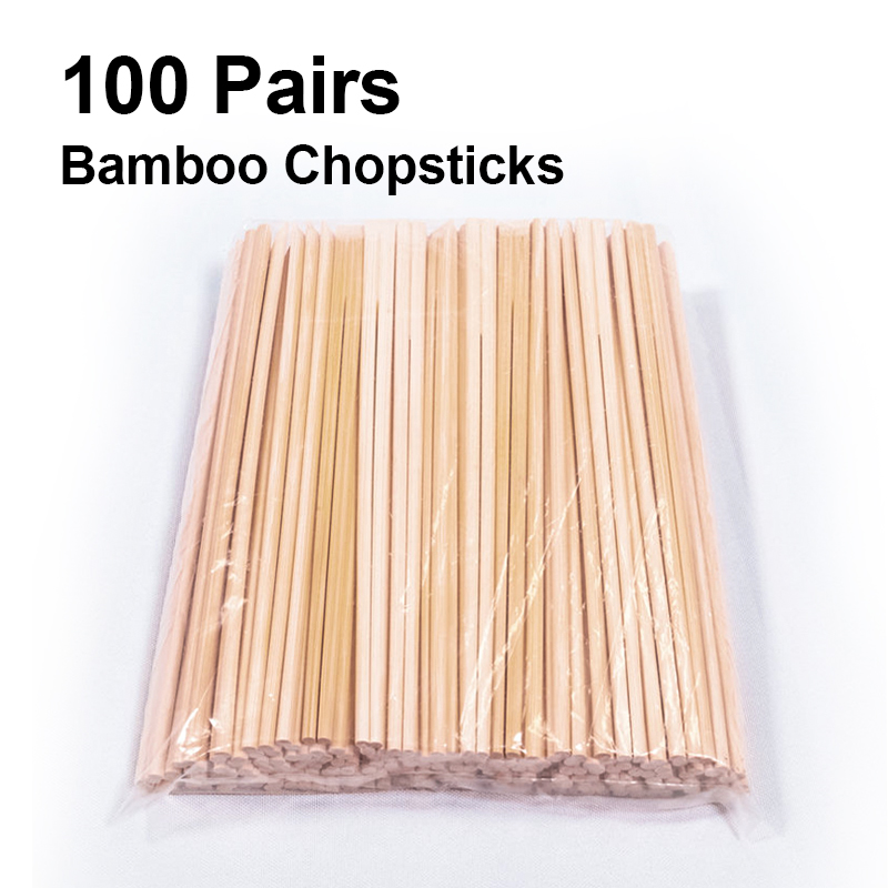 Disposable Bamboo Chopsticks Pairs for Sushi Noodles Hot Pot and Restaurants