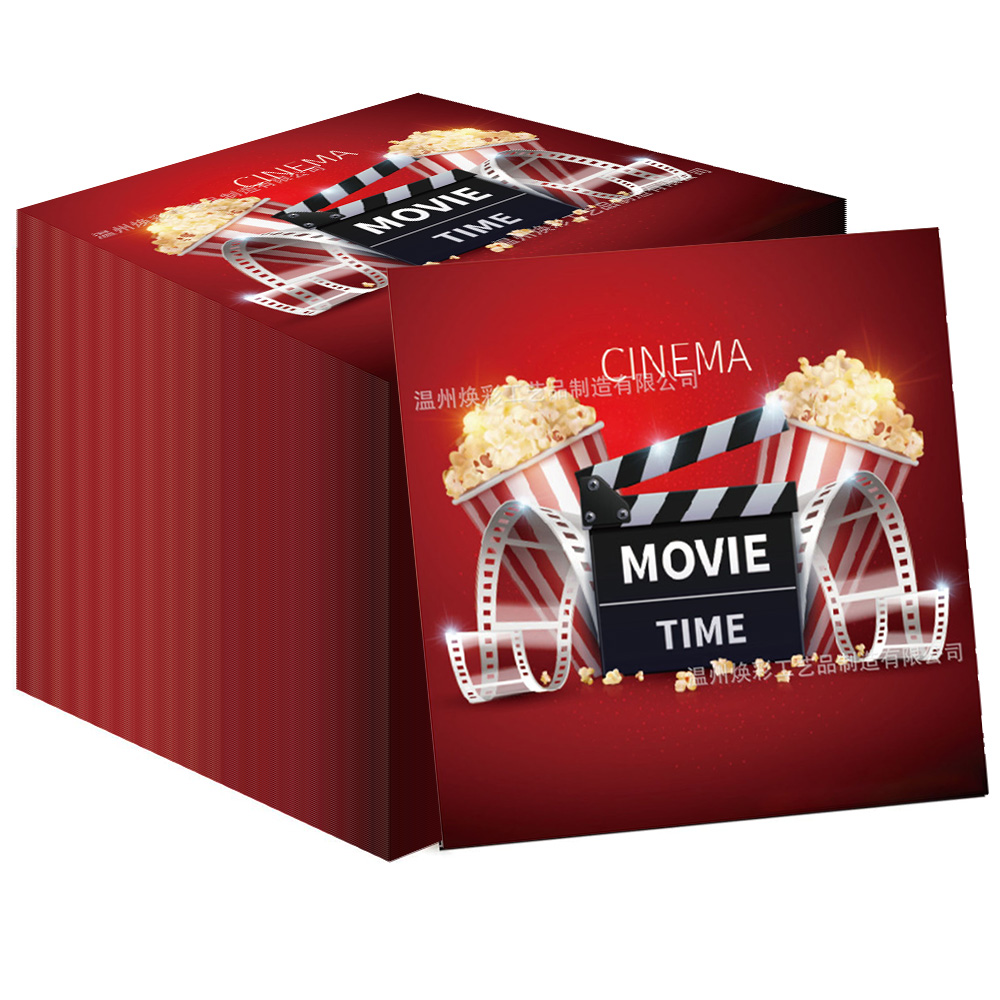Premium Movie Night Party Napkins Disposable Party Napkins for Themed Table Decor