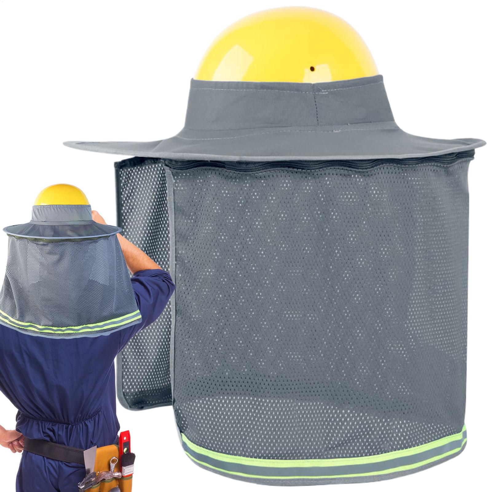 Cooling Hard Hat Sun Shade Neck Shield for Outdoor Work