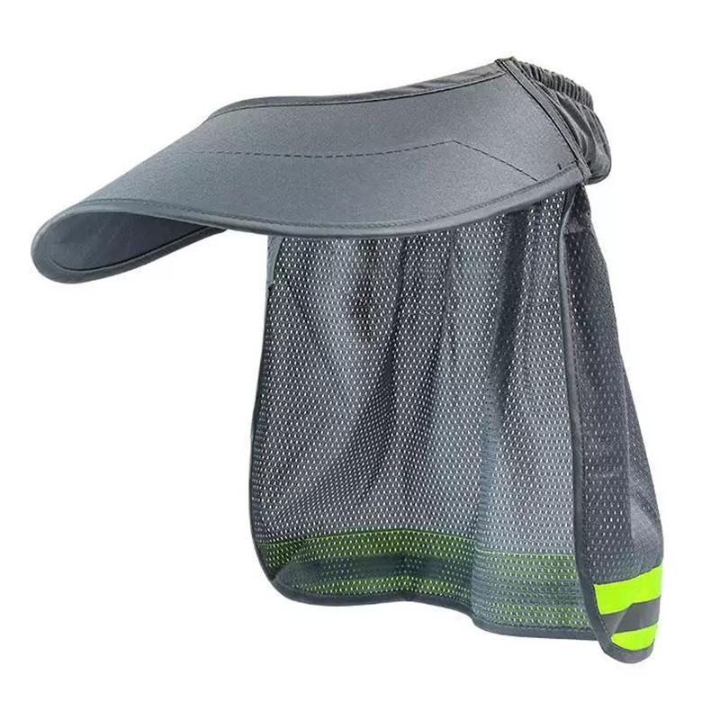 Reflective Hard Hat Sun Shade Neck Shield for Outdoor Construction Workers