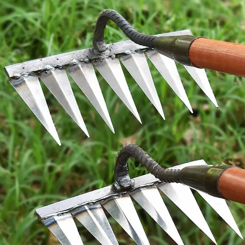 Weeding Rake Farm Gardening Hoe Weeding Rake: Steel Farm Tool for Grasping, Ra | Inspire ...