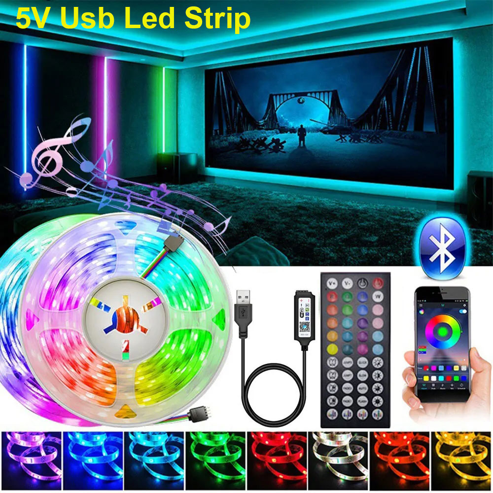 WiFi Alexa RGB LED Strip Lights: 15-20m USB 5050 Smart LED I | Inspire ...