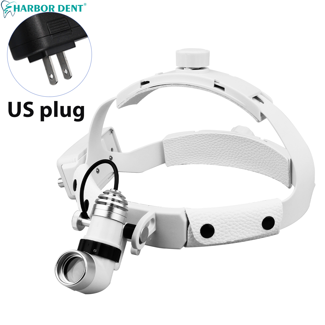 ENT Dental Headlight, 5W LED Surgical Headlamp with Adjustable Brightness & Spot