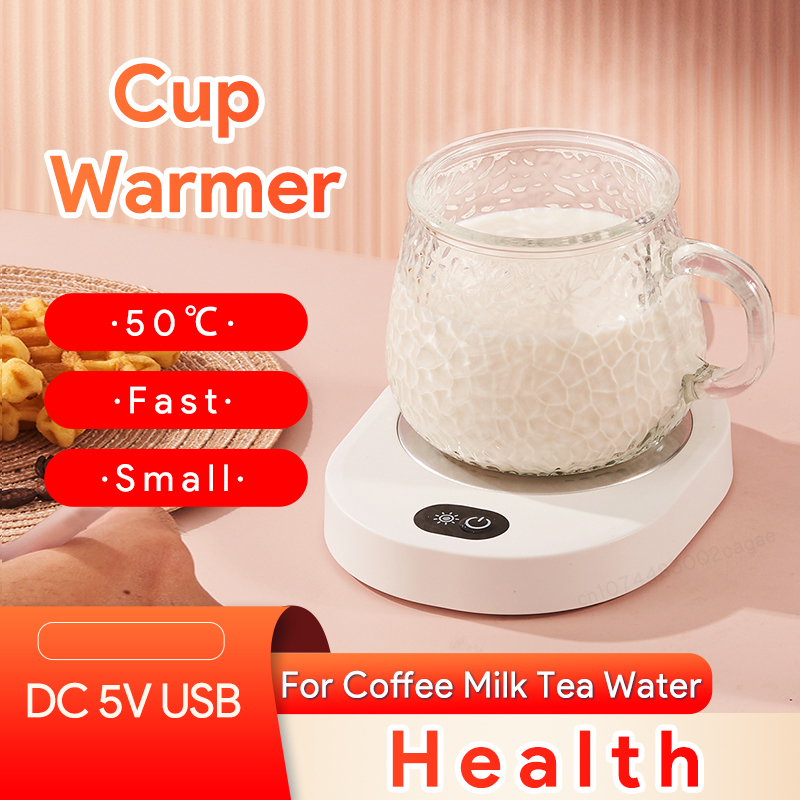 Smart USB Cup Warmer for Desk with Constant Temperature Coffee Mug Heating Pad