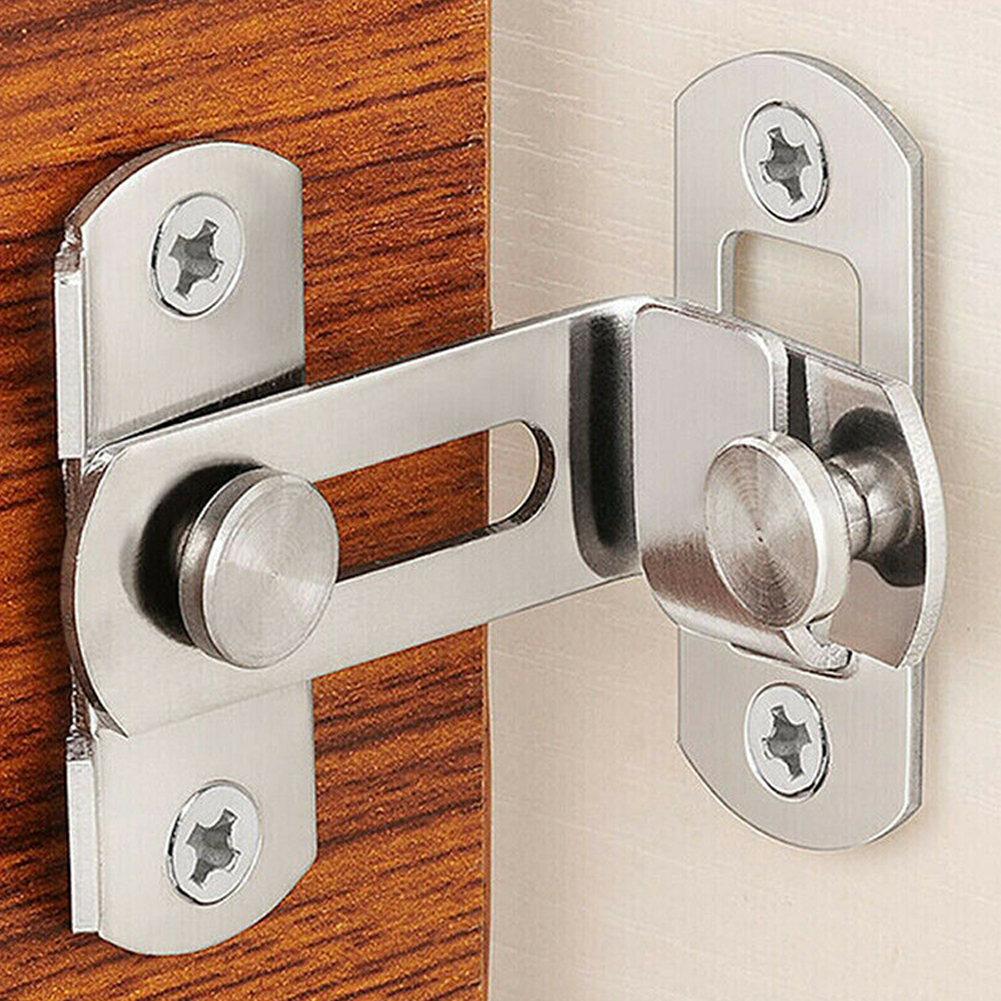 Stainless Steel Door Lock Bolt & Toggle Latch for Cabinets and Sliding Doors