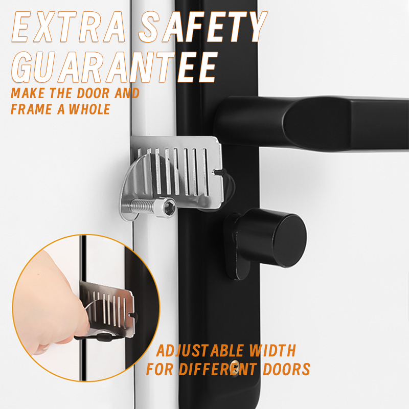 Portable Travel Door Lock Security Latch for Hotel, Home & Personal Safety