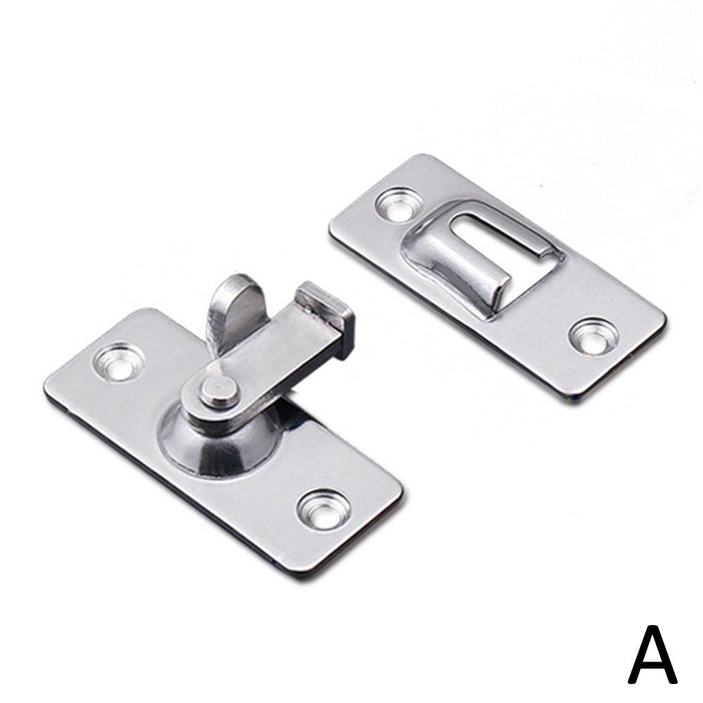 Stainless Steel Door Latch Lock for Sliding Doors, Cabinets & Windows
