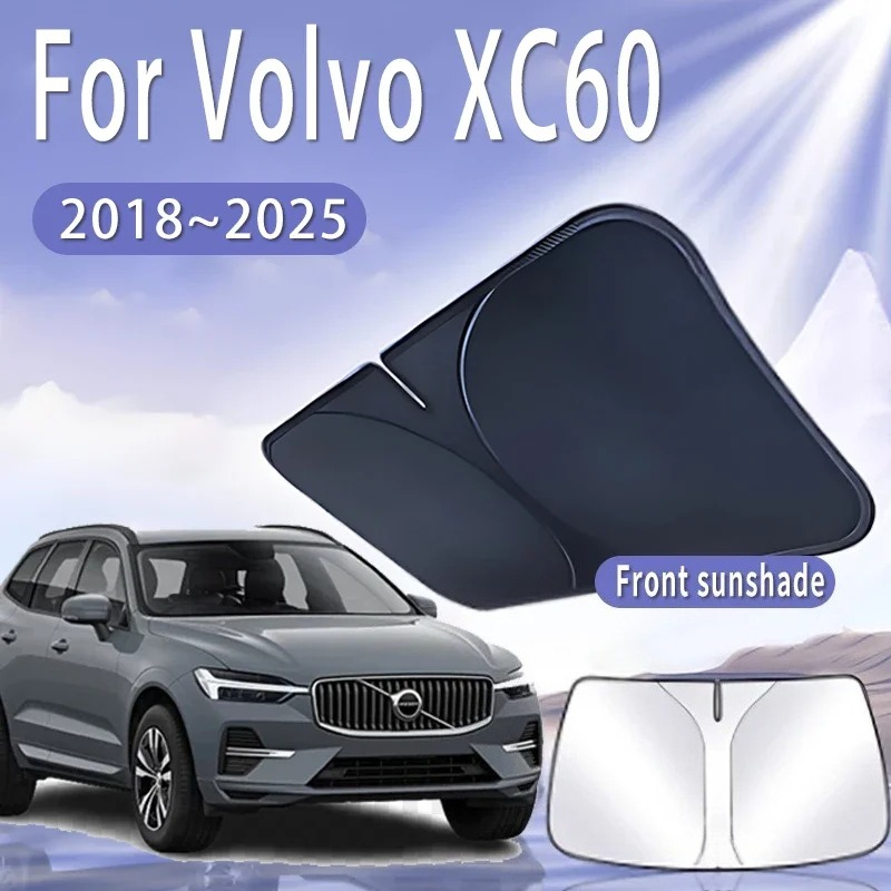 Custom Fit Volvo Windshield Sunshade Foldable Heat Blocking Car Sun Visor