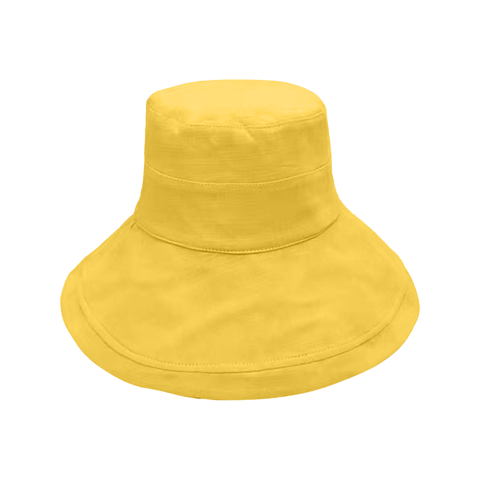 Reversible Women's Bucket Hat UV Protection Cotton Linen Sun Hat for Travel, Beach & Hiking