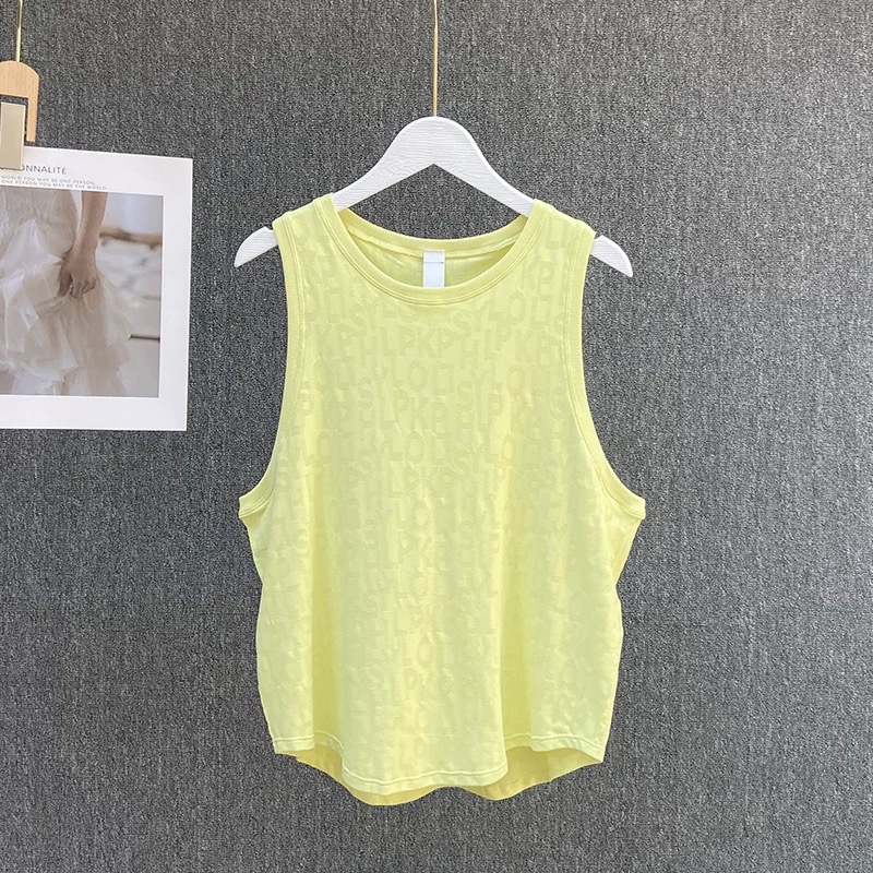 Women's Yoga Tank Top Quick Dry Sleeveless Workout Vest for Pilates, Gym & Summer Fitness