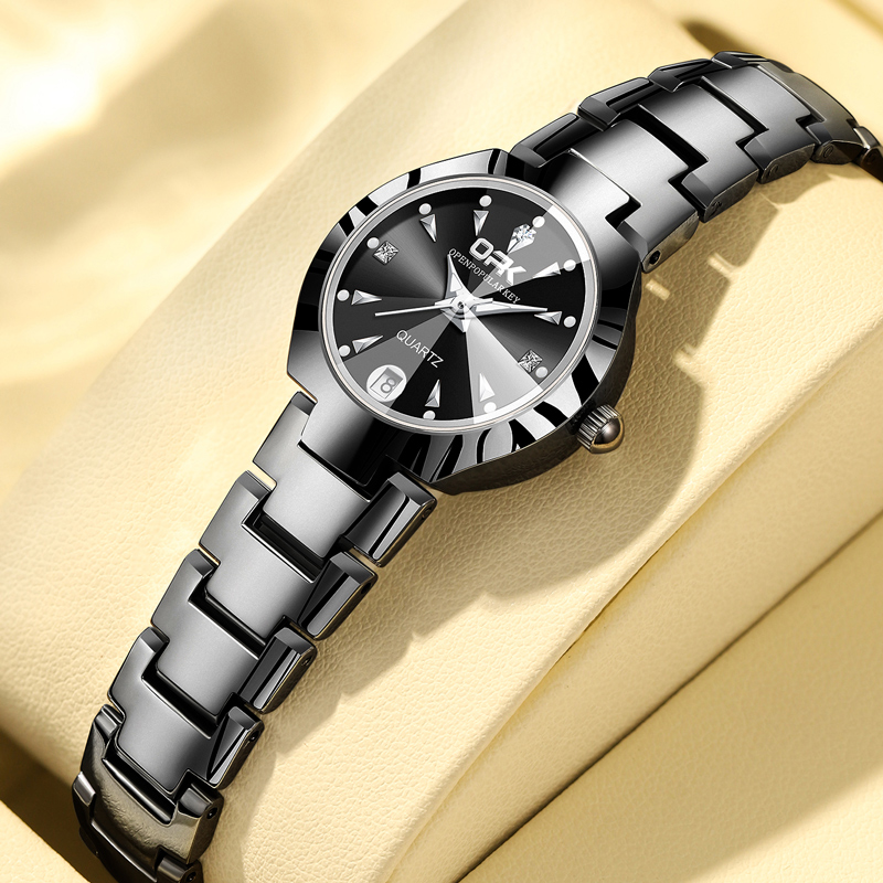 Women's Luxury Watch Waterproof Quartz Stainless Steel Date Wristwatch