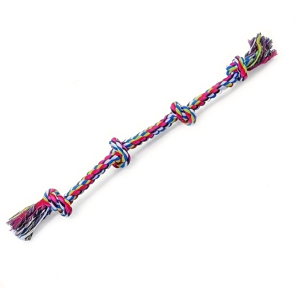 Heavy Duty Dog Rope Toy for Aggressive Chewers Interactive Tug of War Dog Toy for Medium & Large Dogs