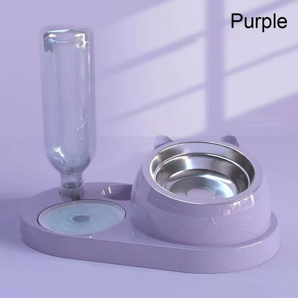 Smart Pet Feeder with Automatic Pet Water Dispenser for Cats & Small Dogs