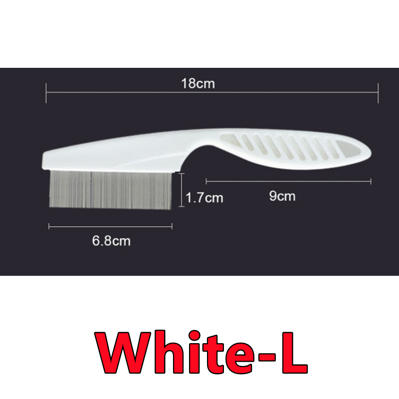 Gentle Undercoat Rake Dual Sided Pet Grooming Brush & Cat Hair Removal Comb