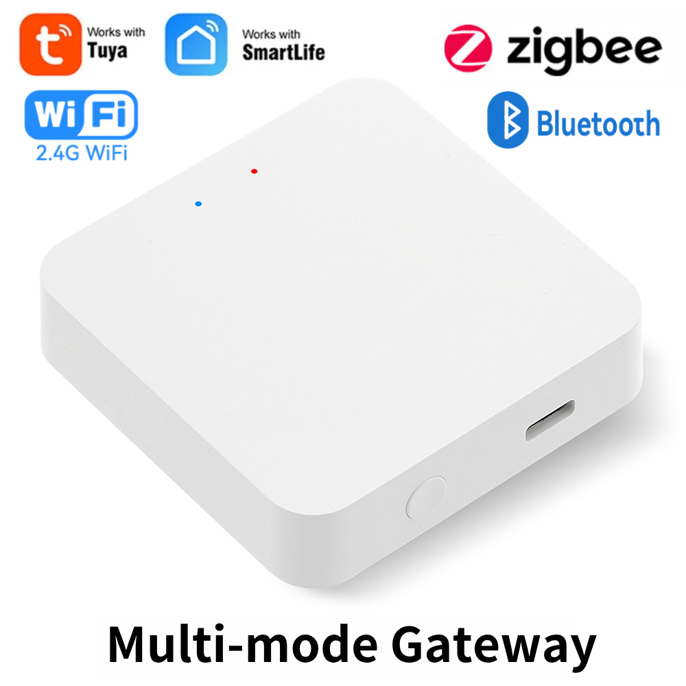 Tuya Smart Home Hub Zigbee Gateway Bluetooth Mesh Bridge for Alexa Google Home