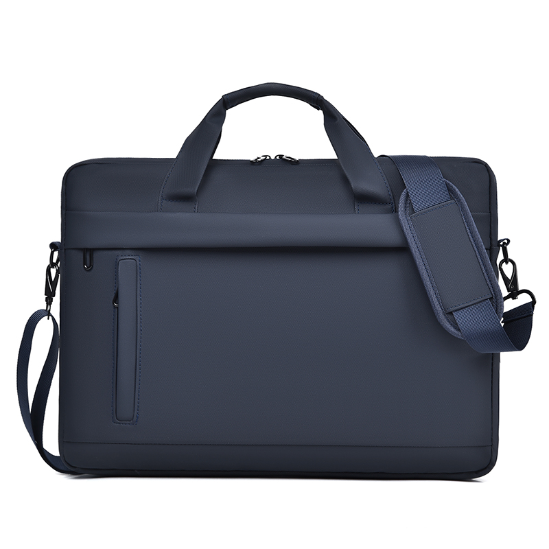 PU Leather Laptop Bag Business Briefcase with Adjustable Shoulder Strap