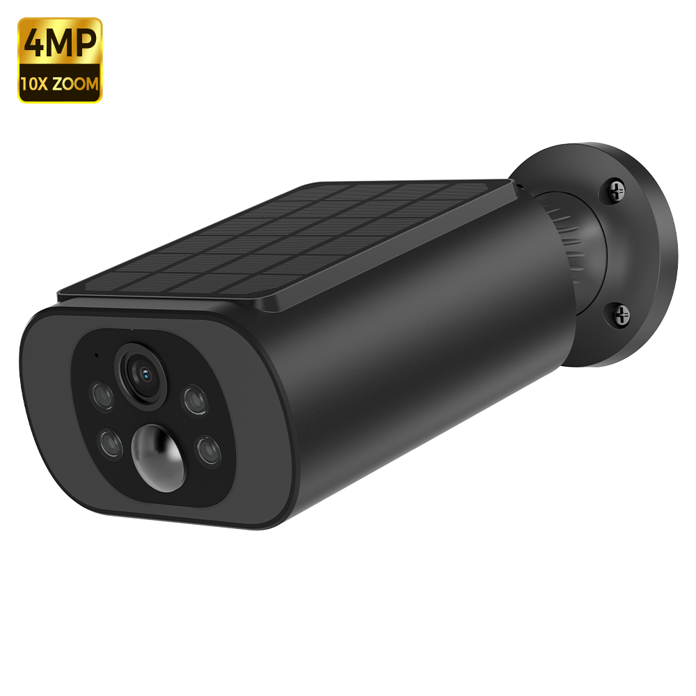 2.5K Solar Security Camera Wireless WiFi Outdoor Surveillance Camera