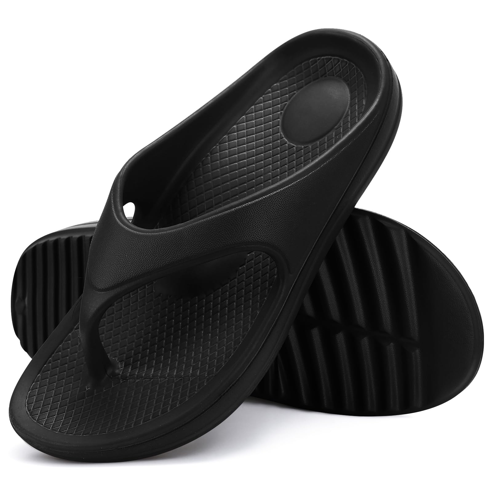Women's Arch Support EVA Flip Flops with Non-Slip Thick Platform Sole