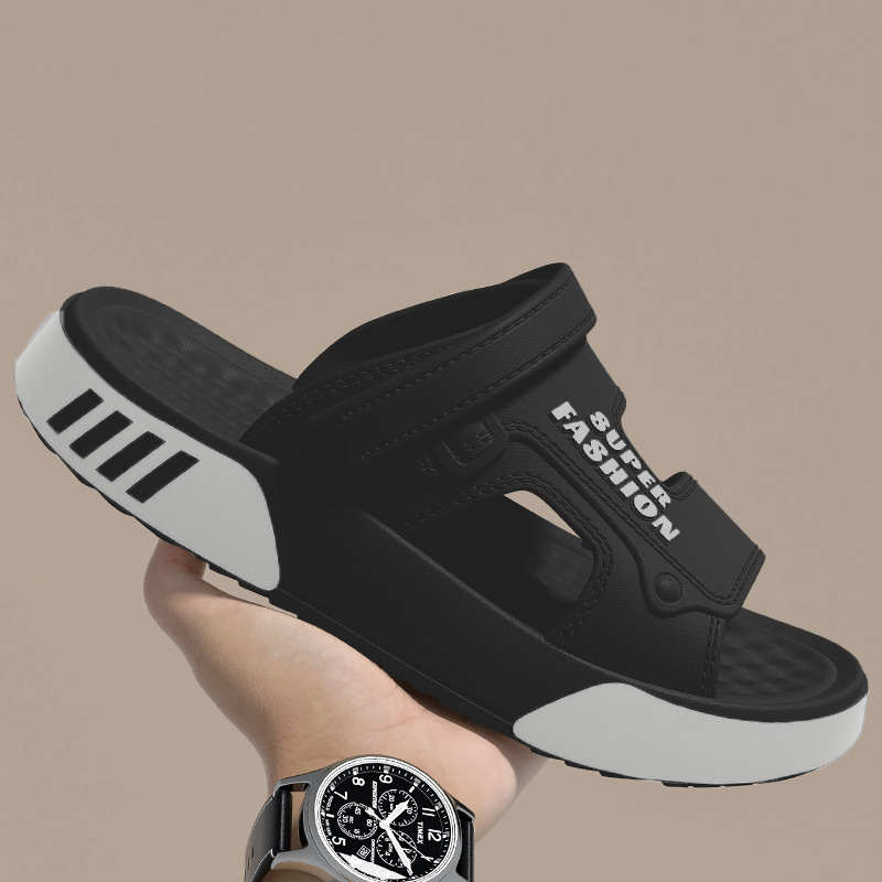 Men's EVA Platform Slippers with Soft Sole for Indoor and Casual Wear