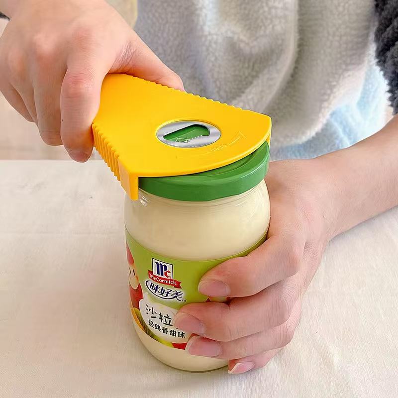 Stainless Steel Multifunctional Can Bottle and Jar Opener