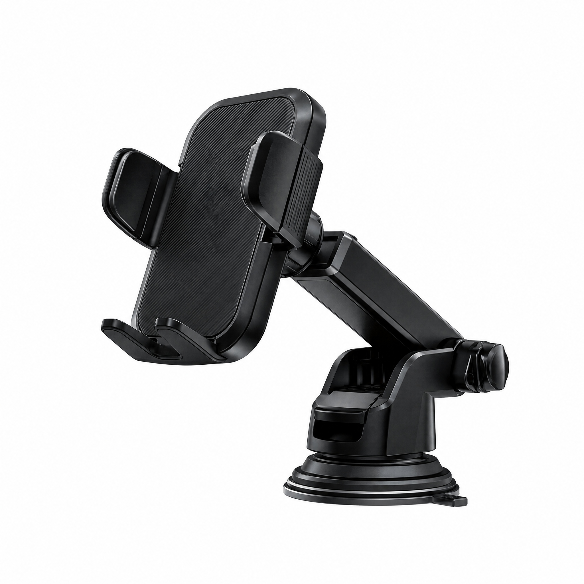 Car Phone Holder with 360° Rotation and Flexible Silicone Design