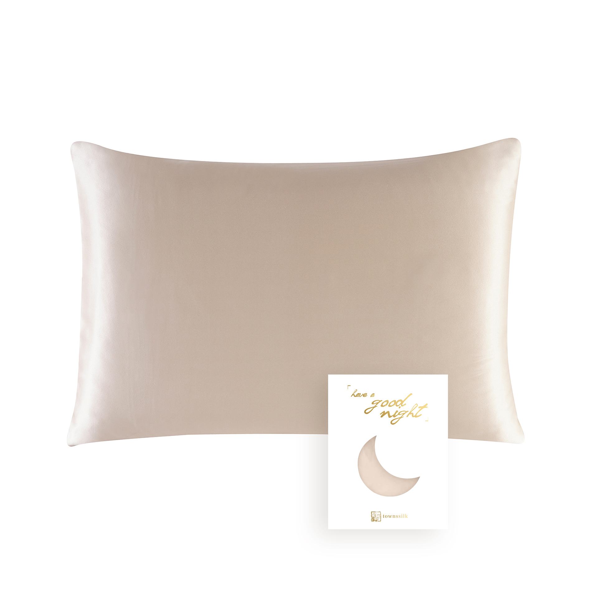 19 Momme Mulberry Silk Pillowcase with Hidden Zipper and OEKO-TEX Standard 100
