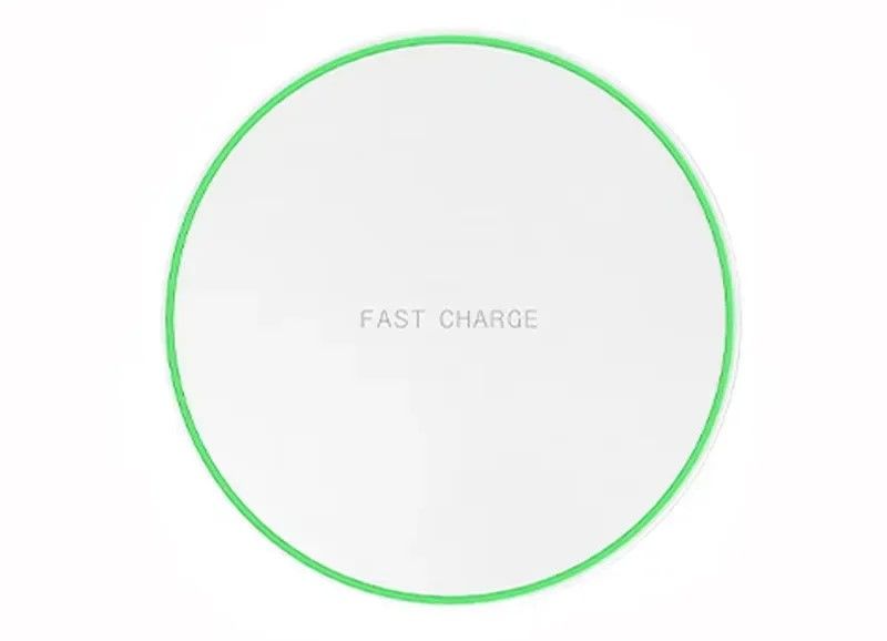 Fast Wireless Charger Pad for iPhone 15/14/13/12 & Samsung S22/S21, Qi-Certified Induction Charging Station