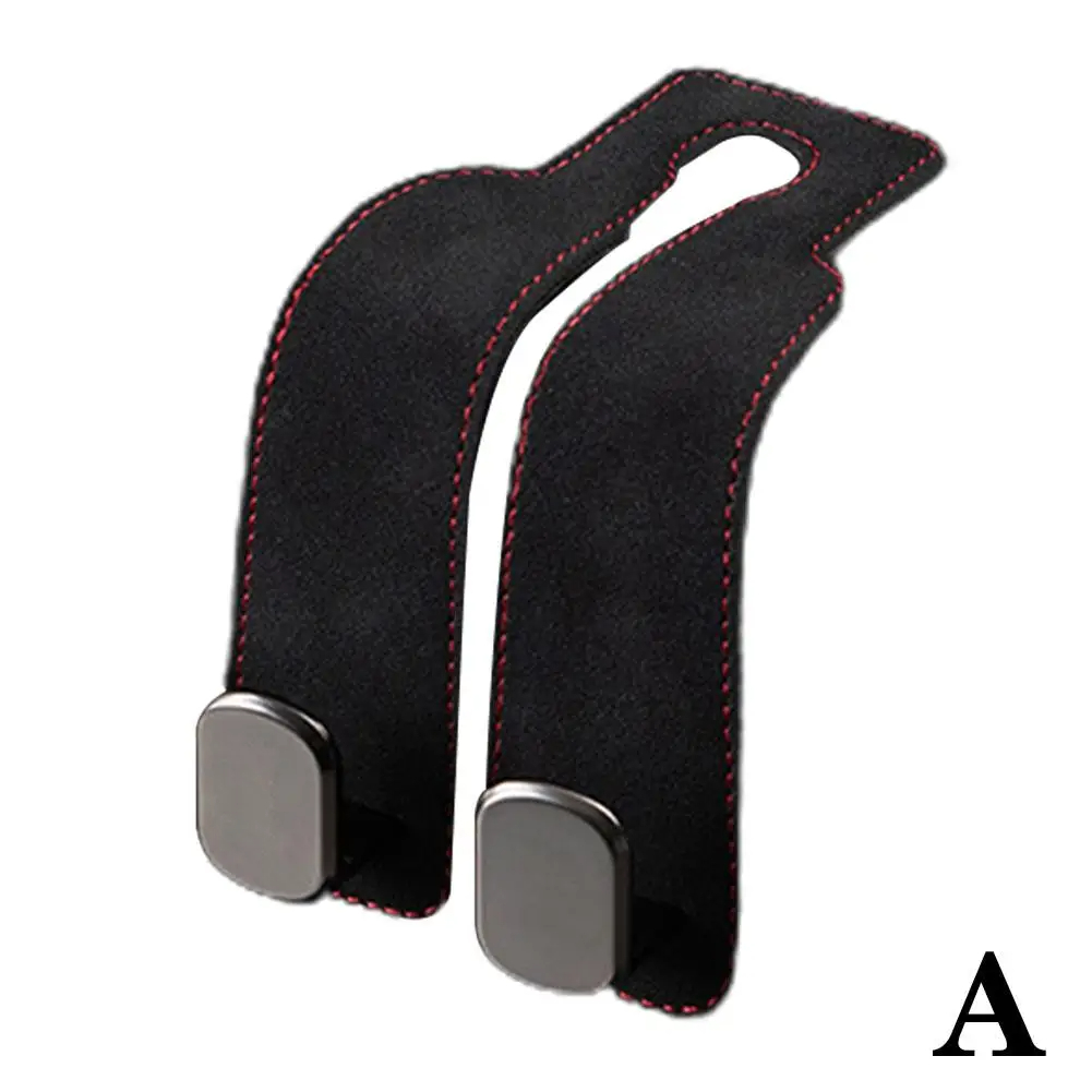 Car Seat Hanging Hook Heavy Duty Suede Car Organizer for Phones,Groceries &Essentials Multi Purpose Vehicle Storage hook