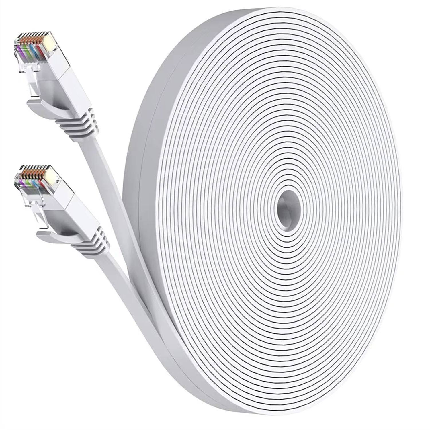 Shielded Cat6 Ethernet Cable, 1000Mbps High-Speed RJ45 Network Cable for Gaming, Streaming, PC, PS5, Xbox & More