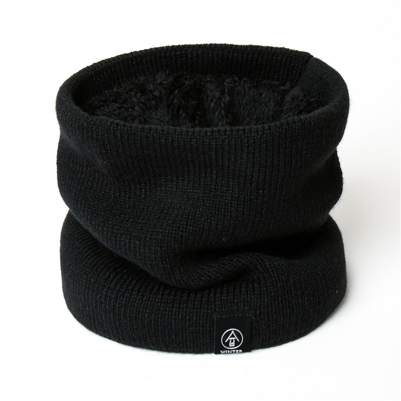 Winter Snood Scarf,Premium Knitted Cashmere,Like Neck Warmer for Women & Men,Fashion Solid Unisex Scarf for Cold Weather