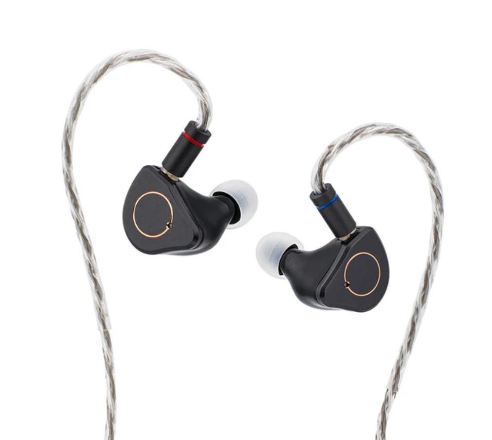 SIMGOT SuperMix 4, 1DD+1BA+1Planar+1PZT Hybrid Drivers HiFi Wired Earphones with Oxygen-Free Copper Silver-Plated Cable