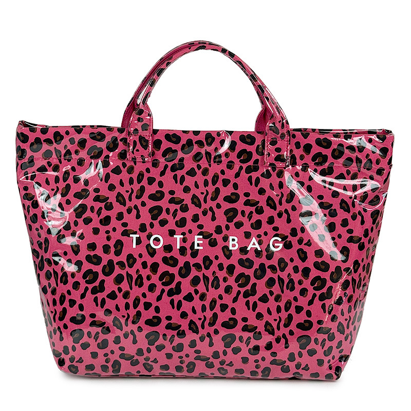 Leopard Print Tote Bag Large Capacity Designer Handbag for Women Stylish Everyday Carry