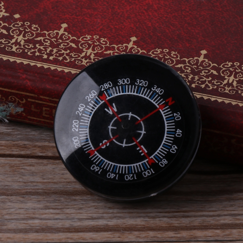Mini Button Compass Portable Pocket Survival Navigation Tool for Hiking and Camping