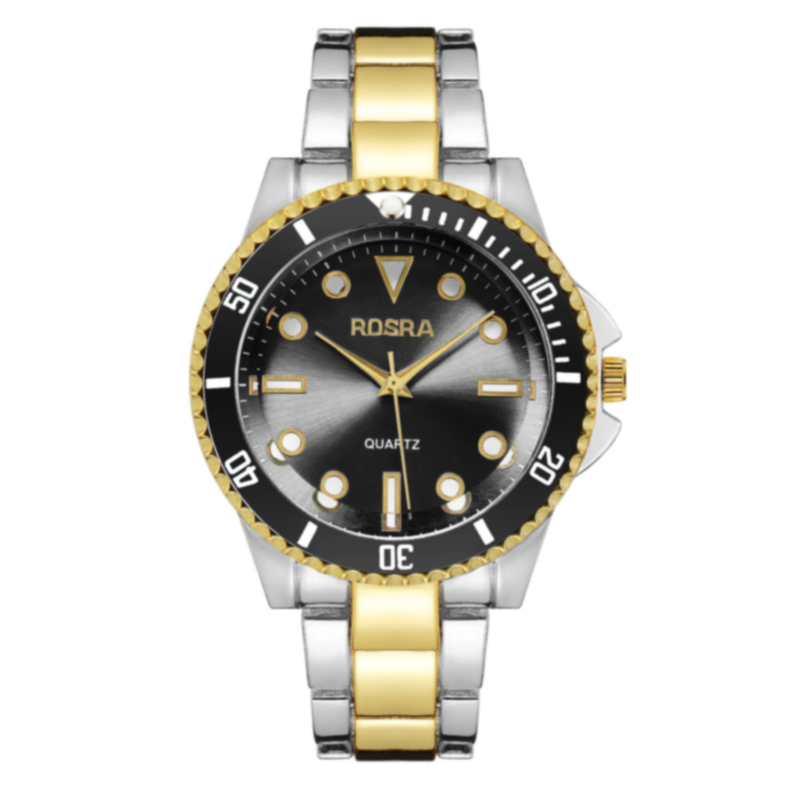Luxury Mens Business Quartz Watch Stainless Steel Classic Dress Sport Timepiece