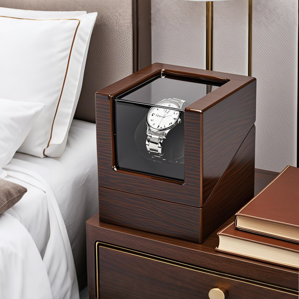 Automatic Watch Boxes Luxury Automatic Watch Winder Wooden Box | Inspire Uplift