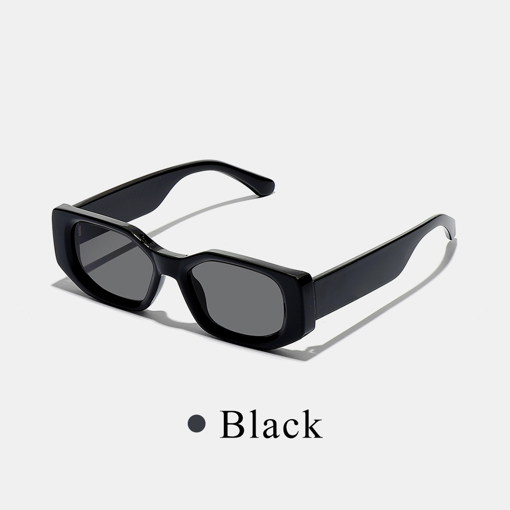 Retro Thick Frame Designer Sunglasses Irregular Concave Fashion Shades