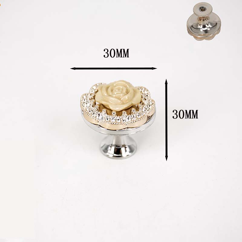 Modern Gold Cabinet Drawer Pull Handle Elegant Single Hole cabinet handle for Furniture Upgrade