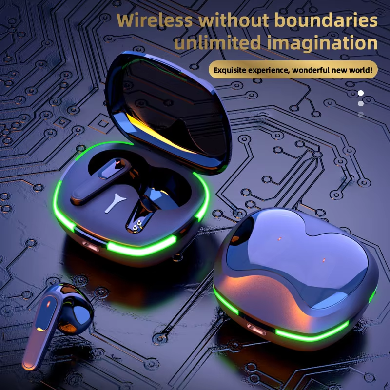 Wireless Bluetooth Earbuds with Mic Noise Cancelling HiFi Stereo Sports Headset