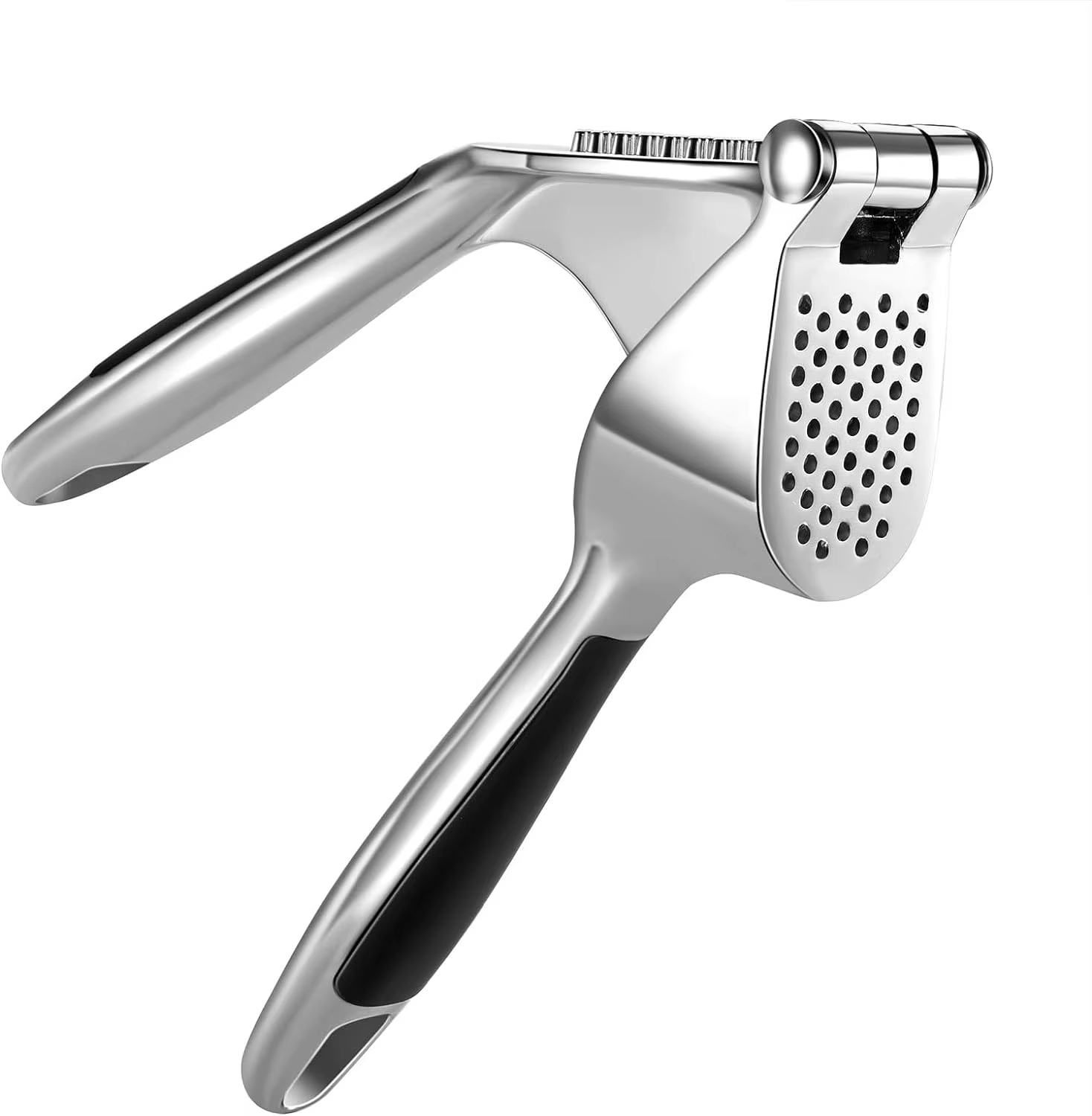 ErgoGrip Garlic Press Stainless Steel Crusher & Ginger Mincer Tool