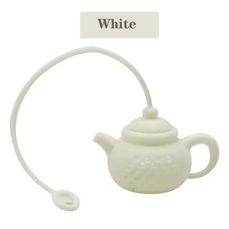 Silicone Teapot Tea Infuser Strainer for Loose Leaf Tea and Herbal Brewing