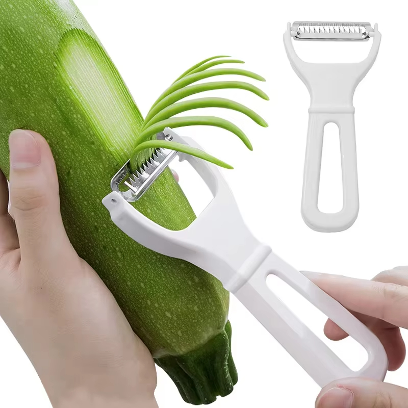 Multi Blade Vegetable Julienne Peeler and Stainless Steel Grater Slicer