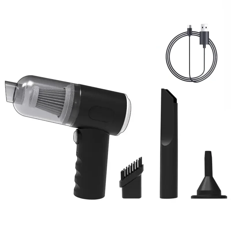 Portable Wireless Car Vacuum Cleaner – Mini Wet & Dry Handheld