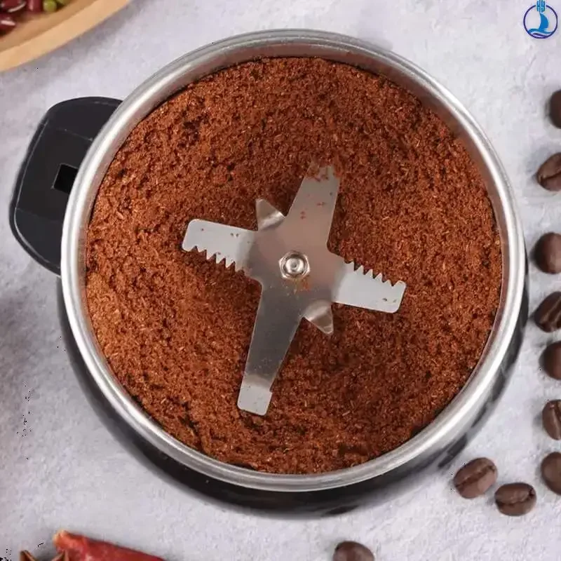 Electric Coffee Grinder Machine, Multifunctional Kitchen Grinder for Beans, Nuts, Spices & Grains with Powerful Motor Electric Coffee Grinder Machine, Multifunctional Kitchen Grinder for Beans, Nuts, Spices & Grains with Powerful Motor
