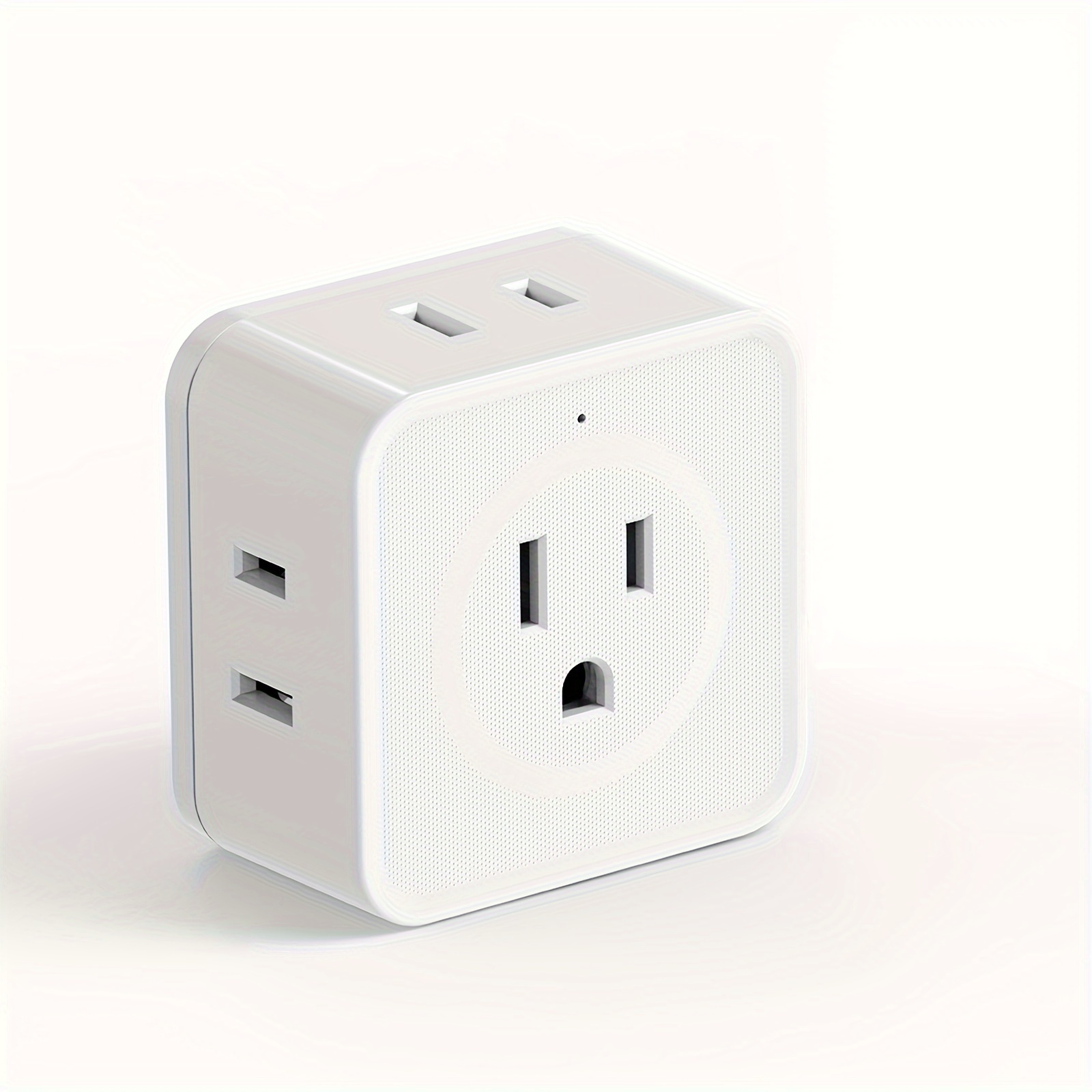 5 Way Multi Plug Outlet Extender, Wall Outlet Expander,Small Electrical Outlet Splitter for Travel,Home,Office, Dorm use