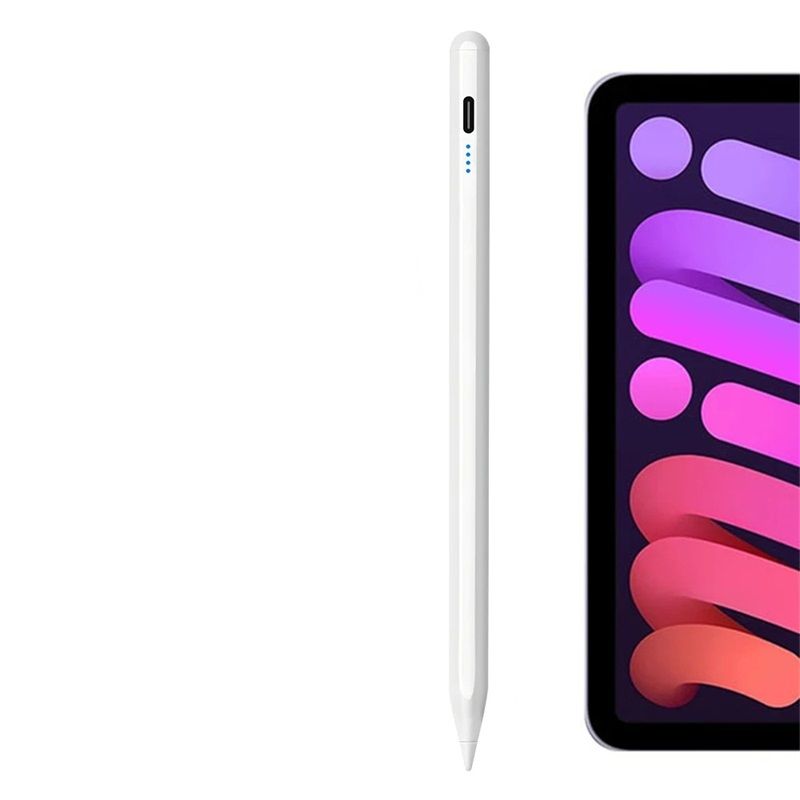 Stylus Pen for Apple iPad (2018–2023), Compatible with iPad Pro, Air, Mini, 6th to 10th Gen – Palm Rejection & Tilt Sup