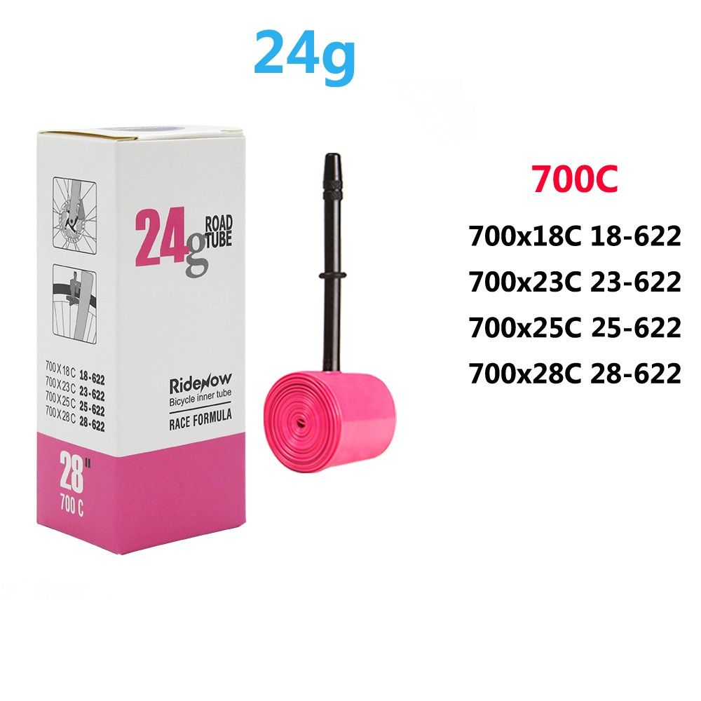 Ultra-Light TPU Bike Inner Tube 700C, Fits 700x18-47C | Road & MTB Bicycle Tire Tube